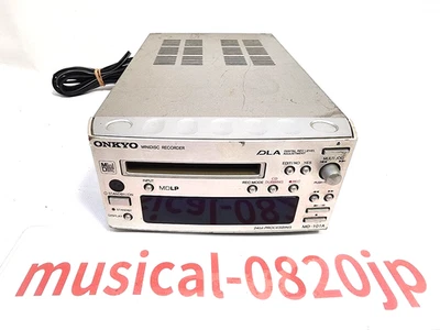 ONKYO MD-101A Mini Disc Player Deck Recorder - Image 1 of 3