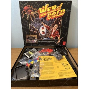 Vintage Web Of Gold Board Game TSR 1989 Strategy Game Multiplayer- Read Disc - Picture 1 of 18