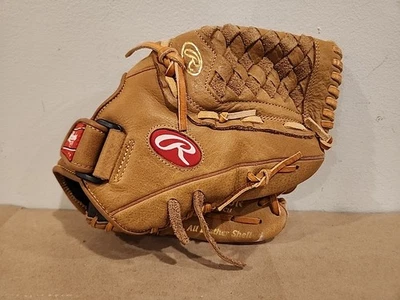 Rawlings PP120R Leather Baseball Glove RHT Right Hand Throw Mitt 12" Gold Glove - Image 1 of 4