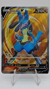 Lucario V - SWSH213 - SWSH: Sword & Shield Promo Cards (SWSD) - Picture 1 of 2