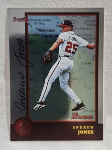 1998 Bowman Andruw Jones #262 Atlanta Braves - Foto 1 di 2