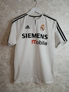 Adidas Real Madrid 2003-04 Home Shirt Maglia Calcio #23 BECKHAM Tg XL Youth 176 - Foto 1 di 19