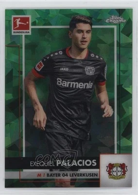 2020-21 Topps Chrome Bundesliga Sapphire Edition Green /75 Exequiel Palacios #65 - Image 1 of 2
