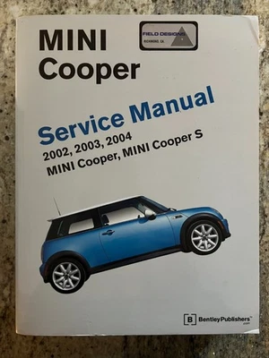 GREAT CONDITION: 2002-2004 MINI Cooper and MINI Cooper S Service Manual 2003 - Image 1 of 3