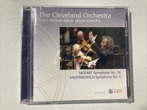 Cleveland Orchestra Franz Welser-Möst Mozart & Shostakovich CD 2007 SEALED / NEW - Imagen 1 de 2