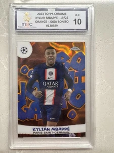 Kylian Mbappe 2022-23 Topps Chrome UCC Joga Bonito Orange /25 - Picture 1 of 2