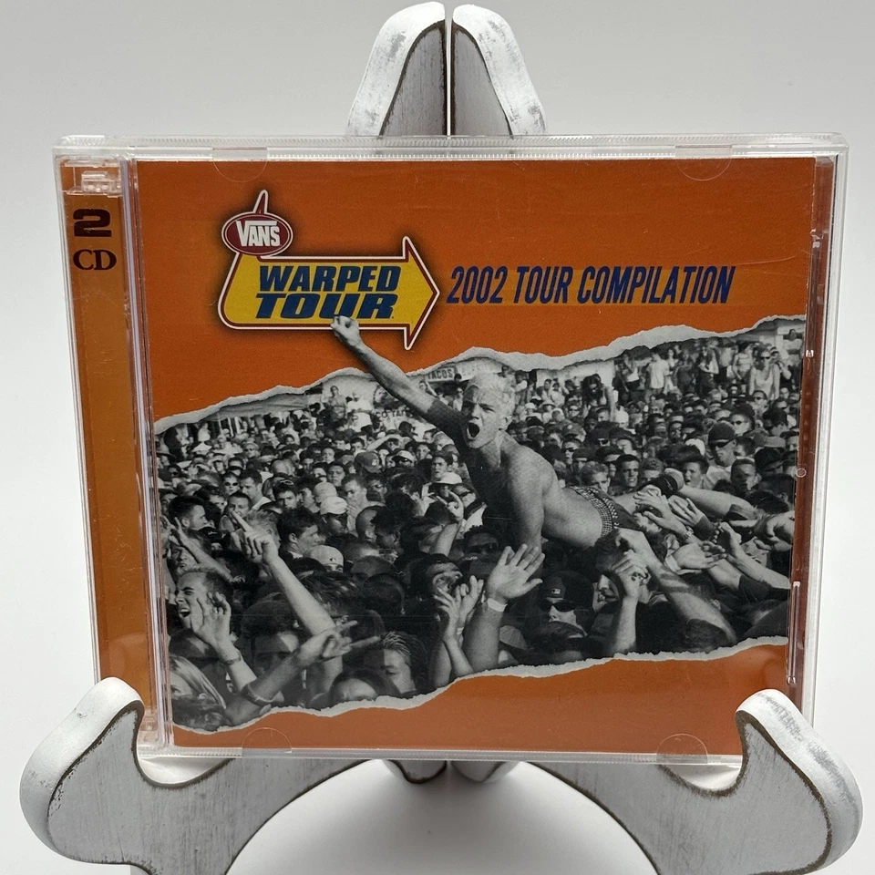 Vans Warped Tour 2002 Tour Compilation ✅ 2 Disc CD Set 2002 ✅ Punk Rock Ska Emo Foto 1 de 3