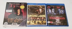 NEW ~ Trespass ~ Surviving The Game ~ Mean Guns ~ Blu Ray Ice-T LOT - Imagen 1 de 1