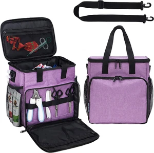 Pet Grooming Tote Bag, Cat Grooming Tools Organizer Bag, Dog Grooming Supplies O - Picture 1 of 12