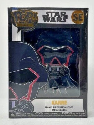 NEW!! Funko POP! Pin - Star Wars Karre #SE - Enamel Pin MIB!! - Image 1 of 2