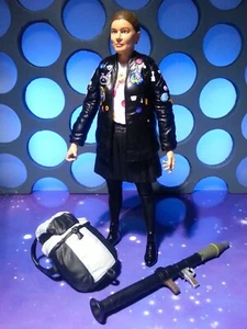Dr Who Ace Remembrance Of The Daleks Rocket Launcher Backpack 5" Classic Figure - Picture 1 of 10
