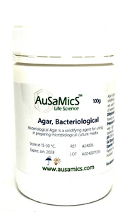 100g Bacteriological Agar, For Solidifying Culture Media Highest Quality - Picture 1 of 4