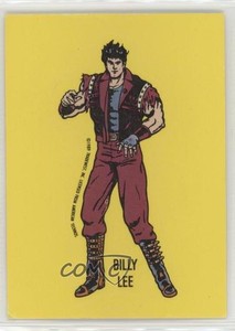 1989 Topps Nintendo Stickers Billy Lee #7 8d4