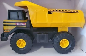 Tonka Dump Truck #354 Metal Construction Yellow - Picture 1 of 5
