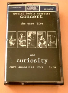THE CURE - CONCERT - CURE LIVE AND CURE ANOMALIES 1977-1984 CASSETTE - TESTED - Picture 1 of 4