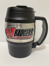 Bubba Brands Keg NCAA Wisconsin Badgers Hot/Cold Tumbler-OFFICIALLY LICENSED New