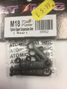 Brazo de suspensión superior trasero opcional Atomic XR62 Xray Micro M18 0 fundido 0 camb - Imagen 1 de 2