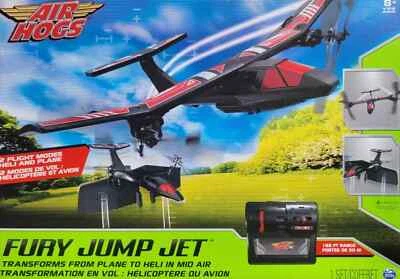 Rare Air Hogs Fury Jump Jet Remoted Controlled RC Flying Helicopter HTF - Image 1 of 4
