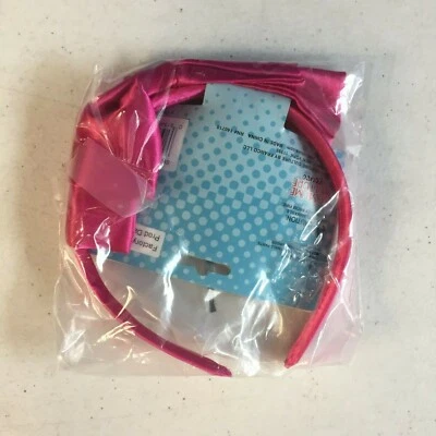 Diadema de Satén con Lazo Rosa Años 80 Años 90 Tema Halloween Disfraz Talla Única  Foto 1 de 3