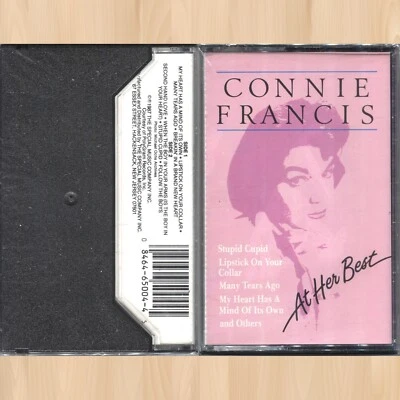 CONNIE FRANCIS At Her Best CASSETTE Lipstick on Your Collar STUPID CUPID    0622 Foto 1 de 2
