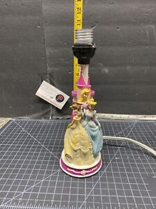 Disney Princess Lamp Tea Party Aurora, Belle,& Cinderella. See Description.