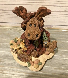 Boyds Bears Collection 1994 "Woodman Spare that Tree" Resin # 2243 ~ Rare - Imagen 1 de 3