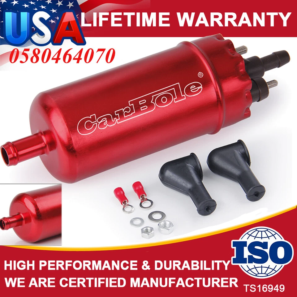 Kit de bomba de combustible eléctrica externa universal 12V en línea alta presión para0580464070 Foto 1 de 4