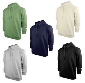 Men's Pullover Hoodie Fleece Lined|Soft Warm Jumper Casual Sportswear Sweatshirt - Picture 1 of 3