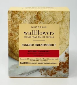 2 BATH BODY WORKS AZUCARED SNICKERDOODLE FLOR DE PARED FRAGANCIA RECARGA BOMBILLA ENCHUFE - Imagen 1 de 4