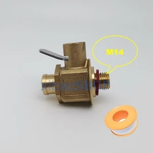 1p M14-1.5 Quick Oil Drain Valve The Fastest Easiest Cleanest Way to Change Oil+ - Bild 1 von 3