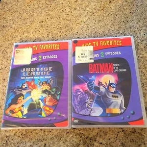 Batman The Animated Series Secrets of the Caped Crusader Justice League DVD Set - Picture 1 of 6