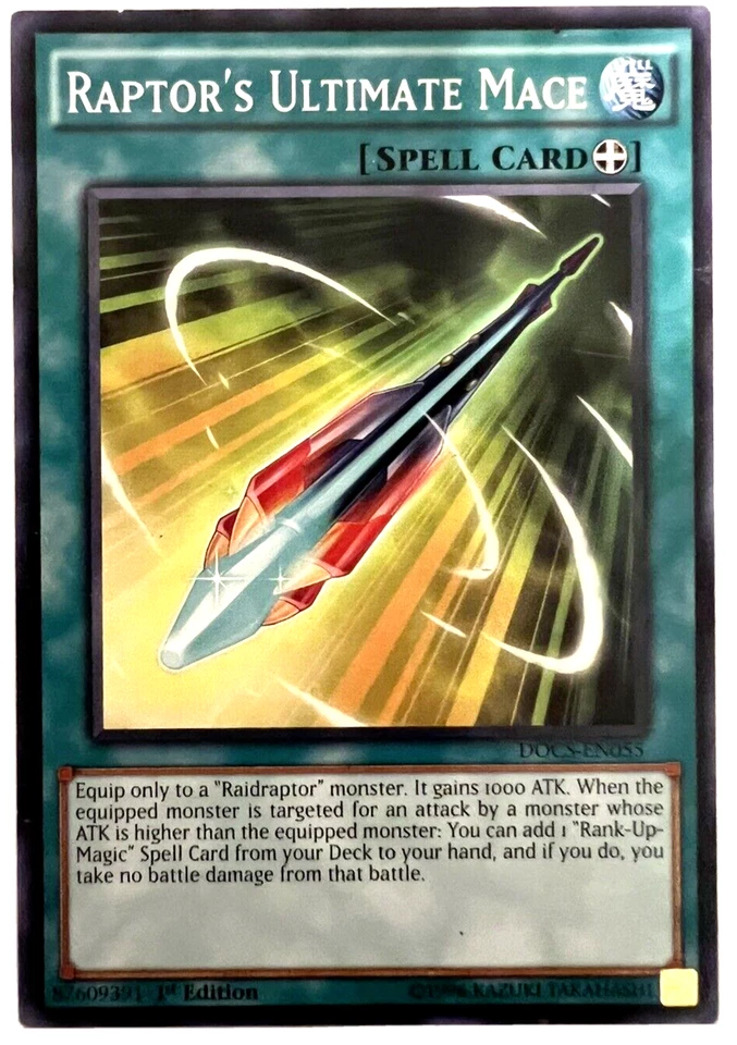 YuGiOh! - Raptor's Ultimate Mace - Common - Image 1 of 1