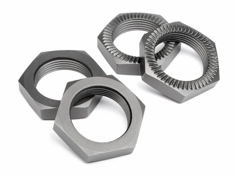 HPI Racing - Wheel Nut, 24mm, Gunmetal, Baja 5SC/D-Box/Boss (4pcs) - Image 1 of 1