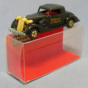 RARE TOMICA F52-1 PACKARD COUPE ROADSTER MATTE BLACK Maker's Mark MADE IN JAPAN - Picture 1 of 8