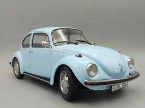 VW COCCINELLE 1973 bleu clair 1/18 Norev 188532 Volkswagen 1303 Beetle - Photo 1 sur 12