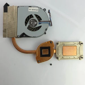 HP ProBook 4535s CPU GPU radiateur + ventilateur 654310-001 CPU GPU heatsink and - Photo 1/2