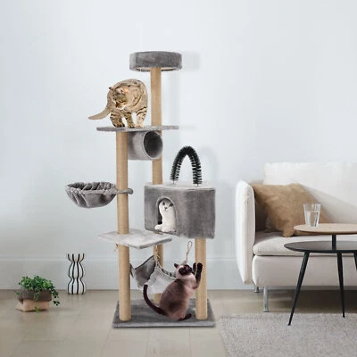 Cat Climbing Frame Floor Standing For Home, Living Room Cat Climbing Frame - Image 1 of 4