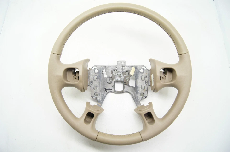 2000-2005 Buick LeSabre Steering Wheel Med Neutral Leather - Изображение 1 из 4