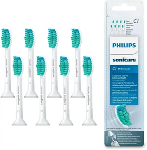 8er Pack Weiß Philips Sonicare C1 Original ProResults Standard Schallzahnbürsten - Bild 1 von 4