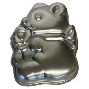 Wilton Cake Pan TEDDY BEAR #502-7458 Aluminum 1977 made in Korea B2 - Picture 1 of 1