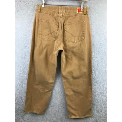 Pantalón de skate Empyre para hombre talla 34 marrón pantalones de mezclilla relajados Foto 1 de 4