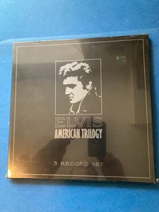 Elvis Presley Elvis "American Trilogy" still SEALED 3 LP Box Set Import UK - Picture 1 of 2