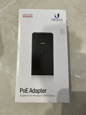 Ubiquiti PoE Adapter 24V (0.5A) 24V-US - Image 1 of 3