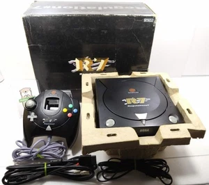 Dreamcast R7 Regulation 7 Black Limited HKT-3000 w/Box Japanese Tested 0624E - Picture 1 of 17