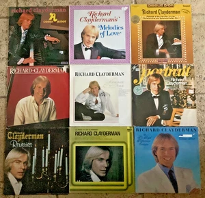 12 x RICHARD CLAYDERMAN VINYL LP  RECORDS ALBUMS JOBLOT💥 - Bild 1 von 2