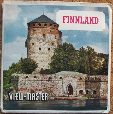 3 VIEW-MASTER 3D BILDSCHEIBEN - FINNLAND + BOOKLET - Bild 1 von 4