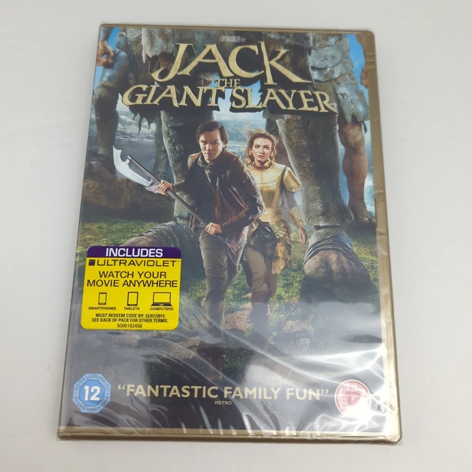 Jack The Giant Slayer DVD Tucci Tomlinson Hoult Mcgregor - Image 1 of 4