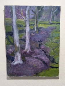 Estate Sale Collection Texas Artist Acrylic Painting on Canvas 18" x 24" - Picture 1 of 9