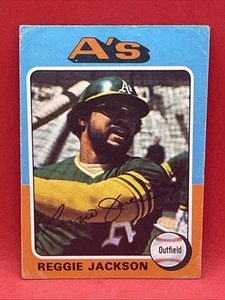 Reggie Jackson 1975 Topps #300 - Bild 1 von 6