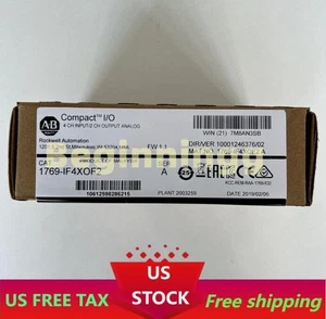 New Allen-Bradley 1769-IF4XOF2 SER A CompactLogix 6 Pt A/I and A/O Module - Picture 1 of 6